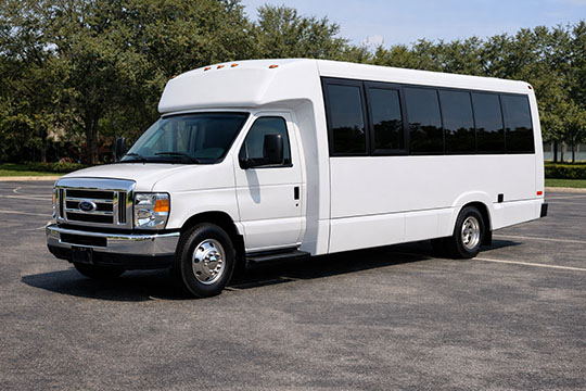 18-passenger minibus available for charter in Greece, NY