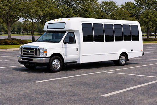 20-passenger minibus available for charter in Greece, NY